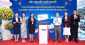 VNVC chính thức triển khai tiêm vắc xin sốt xuất huyết trên toàn quốc